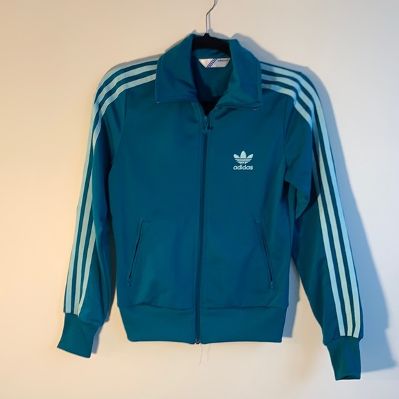 ADIDAS striped zip up - Picture 1 of 4